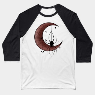 Moon Spider Baseball T-Shirt